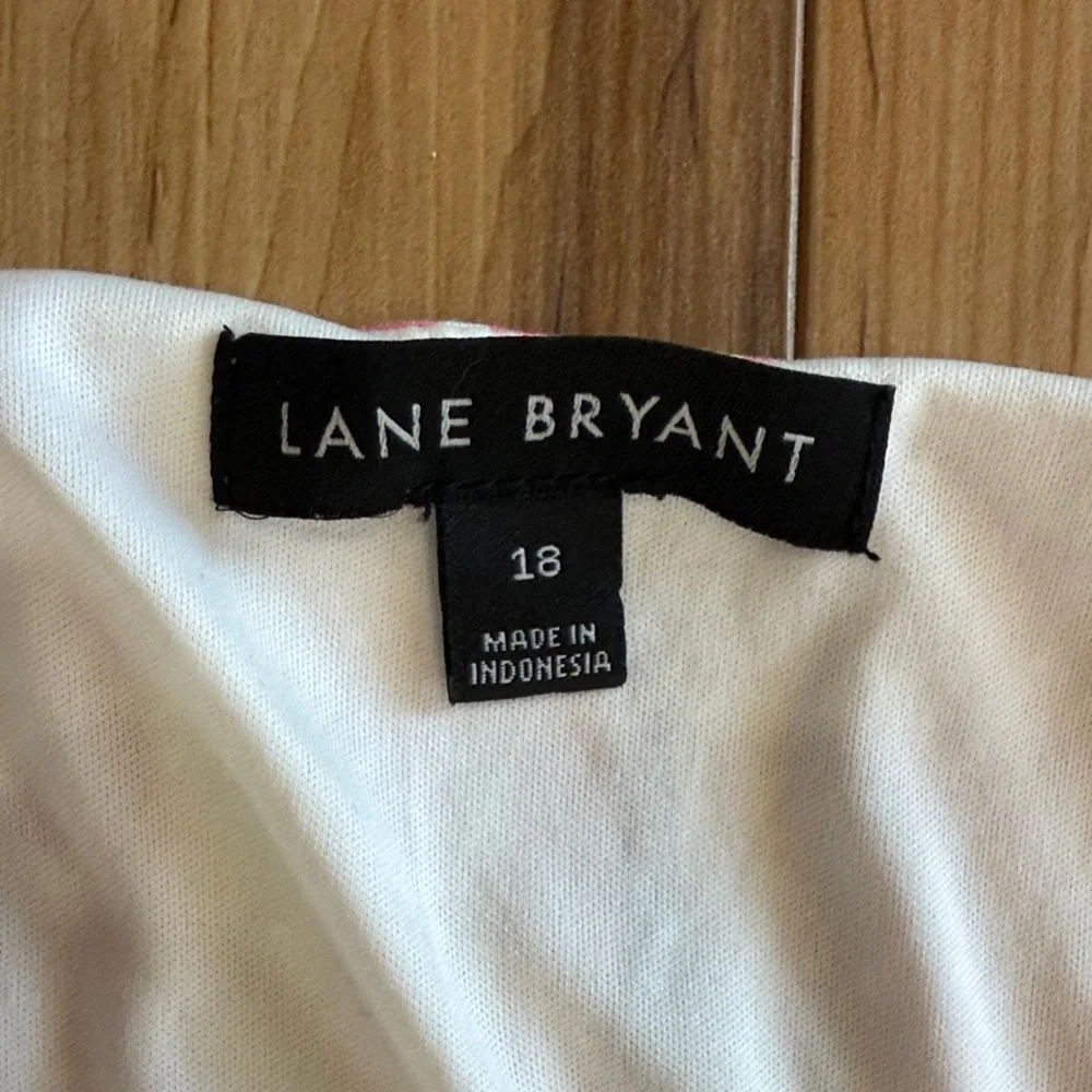 Lane Bryant Vibrant Striped Woman’s Dress - Picture 2 of 7